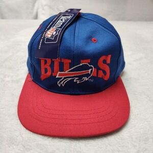 Buffalo Bills Hat Cap Snap Back Boys One Size Blue Red NFL Football Fresh Caps